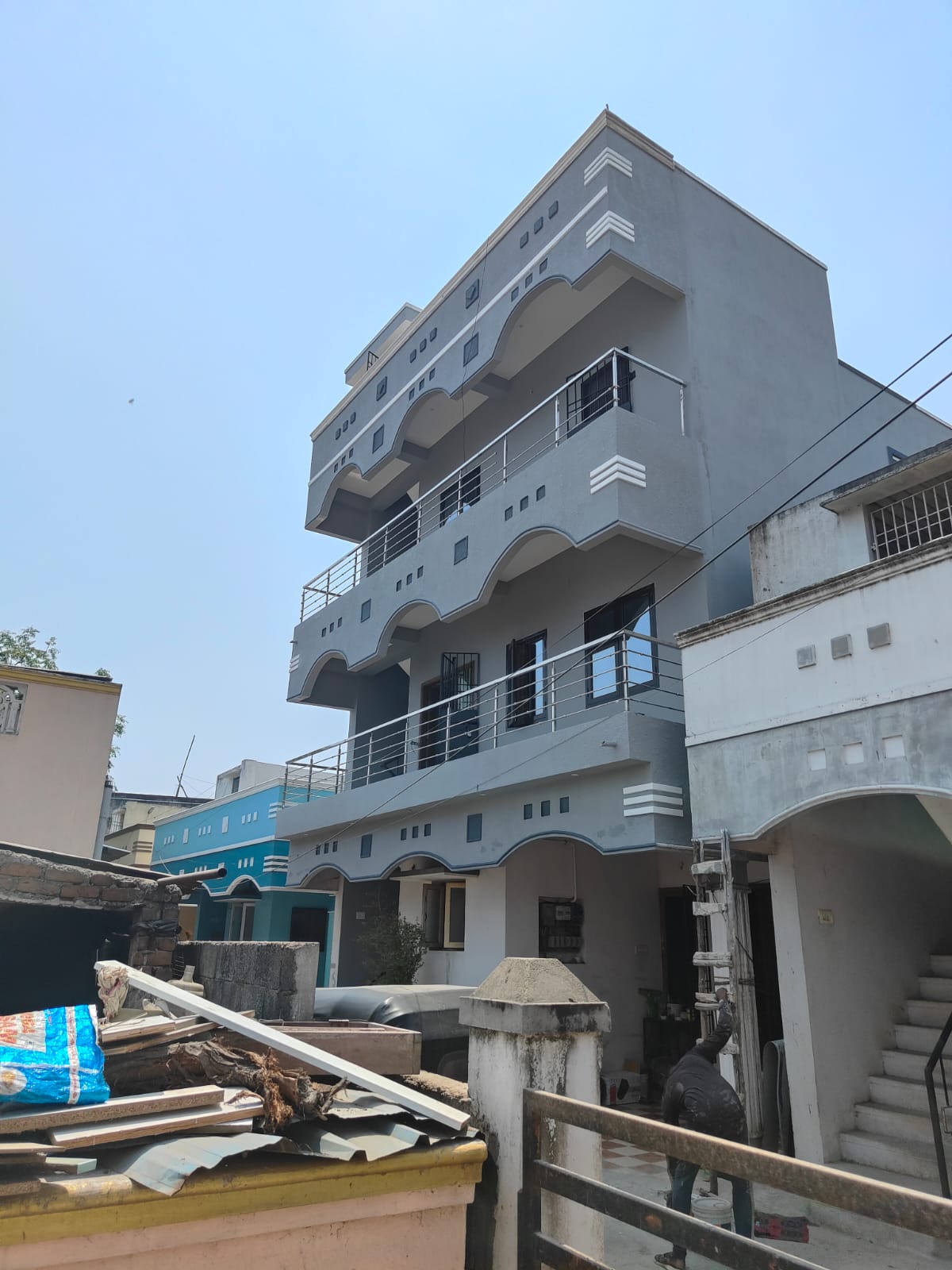 Exterior painting project